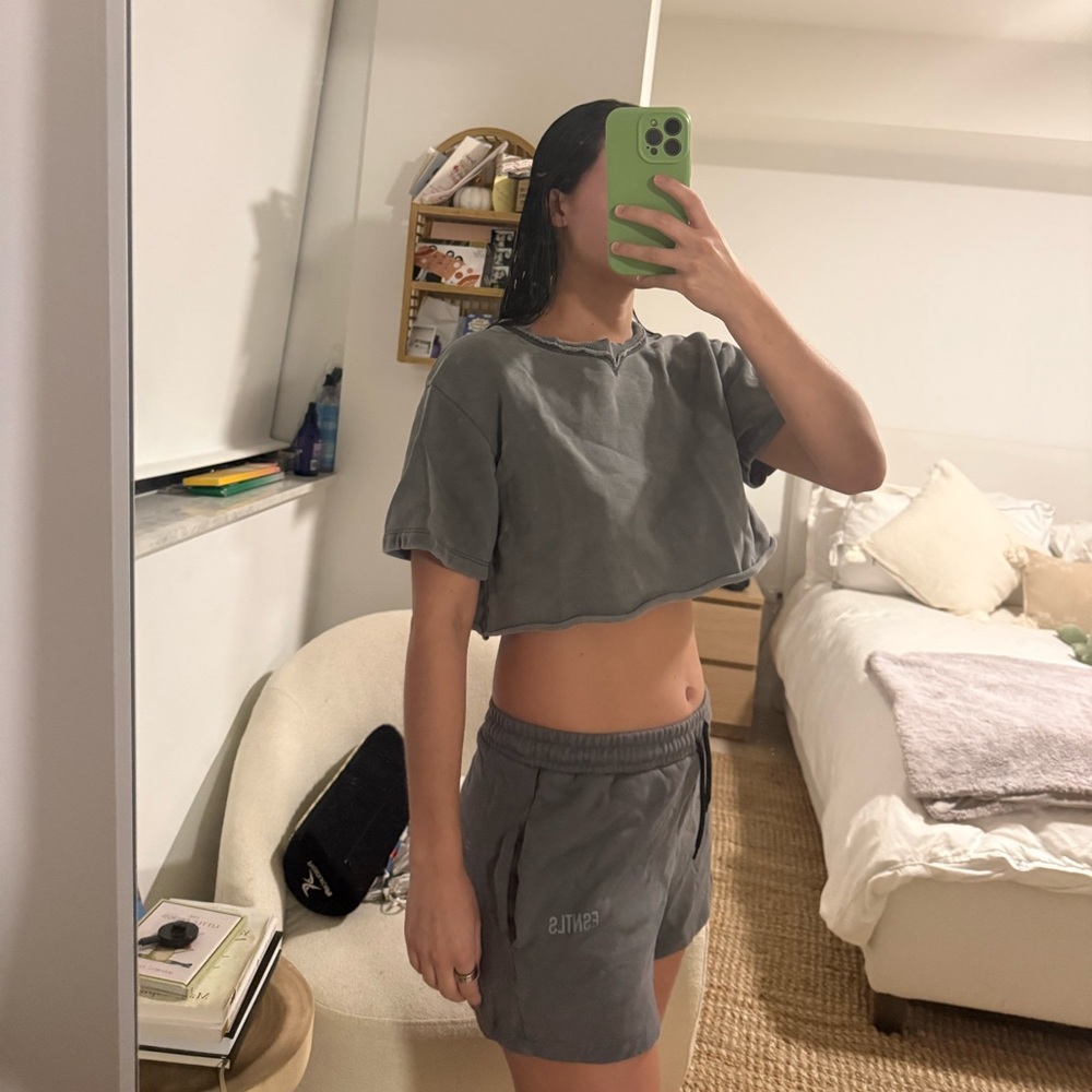 Essentials Charcoal Gray Apparel - image 3